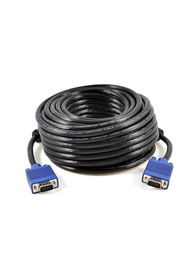 Vga 15 pin erkek erkek görüntü aktarım kablosu 60 metre