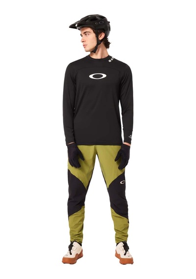 Oakley Oakley Erkek Tişört Free Ride Rc Ls Jersey 14573 SIYAH