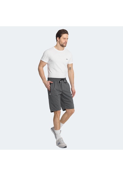 Slazenger  NAGI Erkek Cepli Koyu Gri  Şort