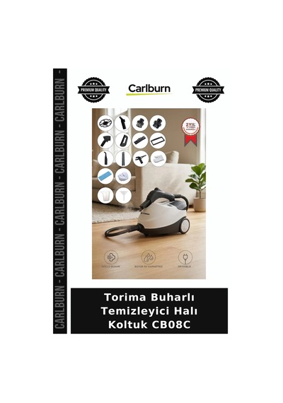 Premium Torima Buharlı Temizleyici Halı Koltuk Cb08c Yardımcı Ev Tipi