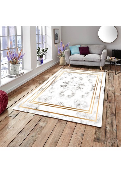 Ideal Kadife 4 M2 Ve 6 M2 Seçenekli Lastikli Halı Örtüsü 210
