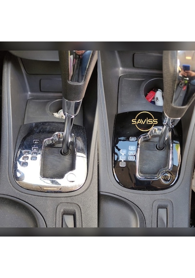 Renault Fluence OTOMATİK vites uyumlu Parlak Siyah Full Set,Torpido Konsol Maun Kaplama (Pianoblack)