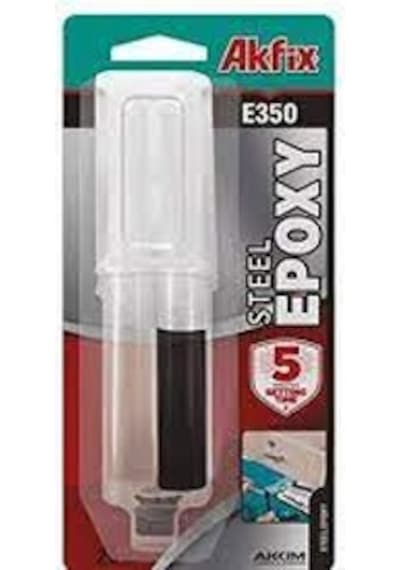 Akfix E350 Epoksi Hızlı Çelik Yapıştırıcı 25 ML Akfix