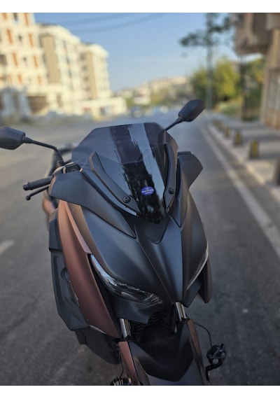 Motocam Yamaha Xmax Ön Cam 2018-2022 Model 36cm Siyah Renkli 4mm Sportif