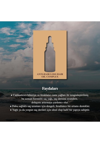 Lexroo Anti-hair Loss Hair Oil Complex 50 Ml - Rosemary & Mint Oil Saç Bakım Yağı