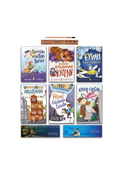 Timaş Çocuk 1 Ve 2 Sınıf Hikaye Seti 6 Kitap - Kayıp Çileğin Sırrı - Evdeki Kocaman Kaplan - Fikrim Kayboldu
