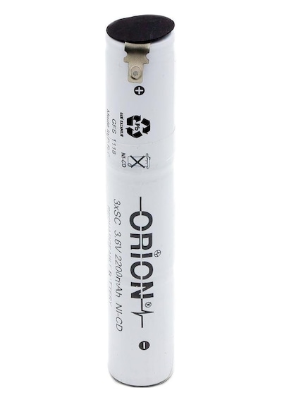Fakir Uyumlu Orıon 3.6V 2200 mAh Pabuç Girişli Şarjlı Süpürge Pili (412303672)