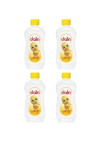 Dalin Etkin Nemlendirici Bebek Yağı 4 x 300 ML