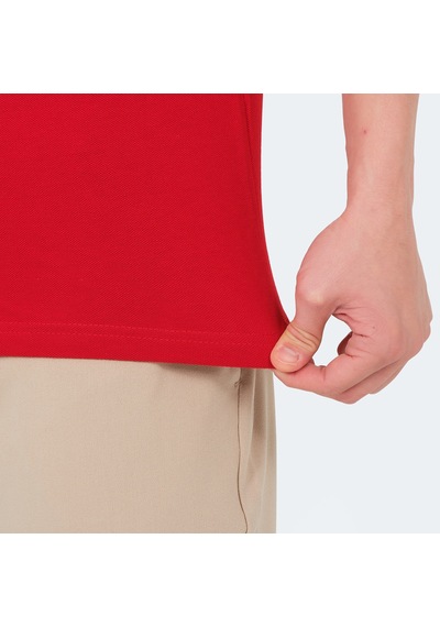 Slazenger VALE KTN Erkek Polo Yaka Kırmızı Tişört
