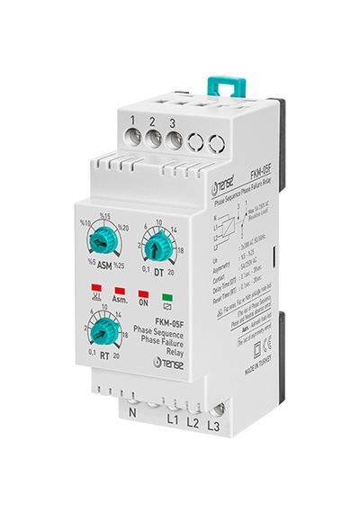 Tense Fkm-05f 3-faz+n Faz/motor Koruma Röle