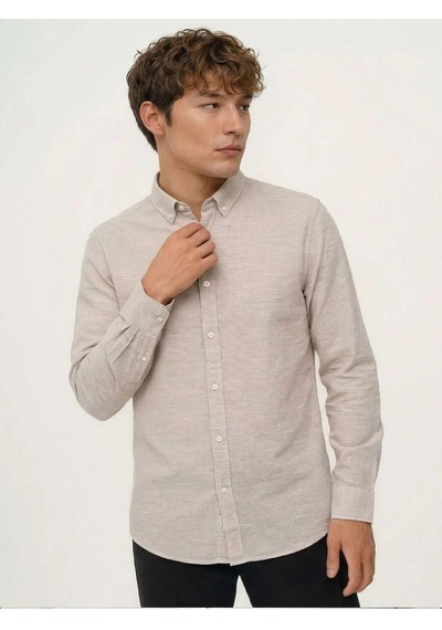 Erkek Gömlek Lf2043681 Light Brown