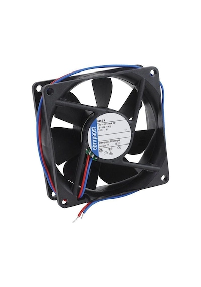 Ebmpapst 8412n Aksiyel Soğutma Fanı 12v Dc 80x80x25 Mm - Sessiz Ve Yüksek Performanslı