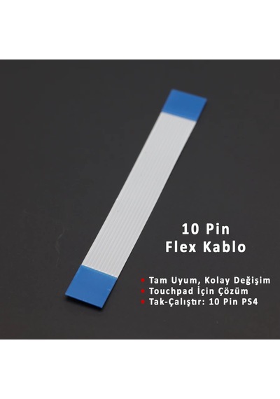 Ps4 10 Pin Flex Touchpad Kablosu Tüm Modeller Uyumlu Playstation 4 Kol Yedek Parça