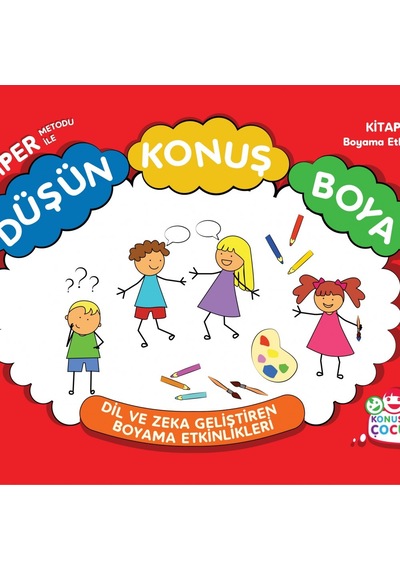 Scamper Metodu Ile Düşün Konuş Boya 3'lü Set