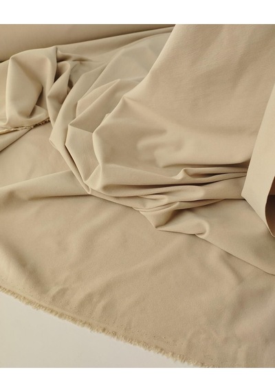 Bej Renkte Jarse Krep Arası Kumaş 150x250cm-11412