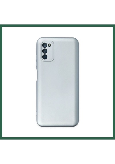 Bezos Samsung Galaxy A03s Kılıf Nano İçi Kadife Silikon - Sky Blue Bzs01