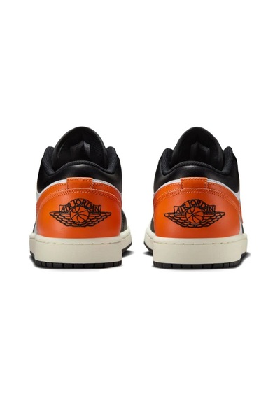 Nike Air Jordan 1 Low Leather Sneaker Hakiki Deri Unisex Günlük Spor Ayakkabı Siyah-turuncu Nike Air Jordan 1 Low Leather Sneaker Hakiki Deri Unisex Günlük Spor Ayakkabı Siyah-turuncu