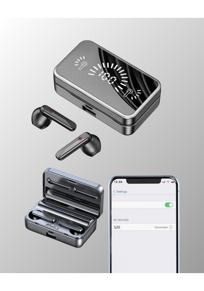 S20 Kablosuz Kulaklık 360 Surround Stereo Ses Sistemi İle Derin Ses Deneyimi