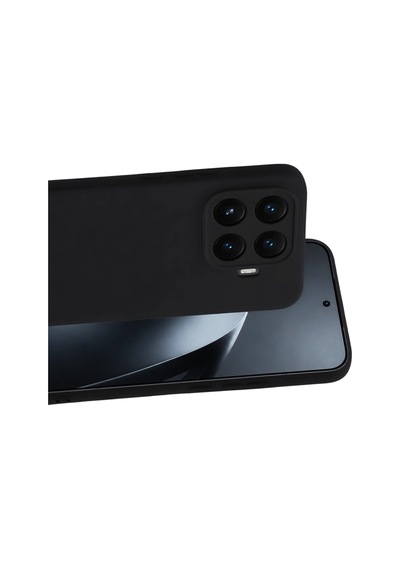 Xiaomi Mi 17t Nano İçi Kadife Silikon - Siyah -