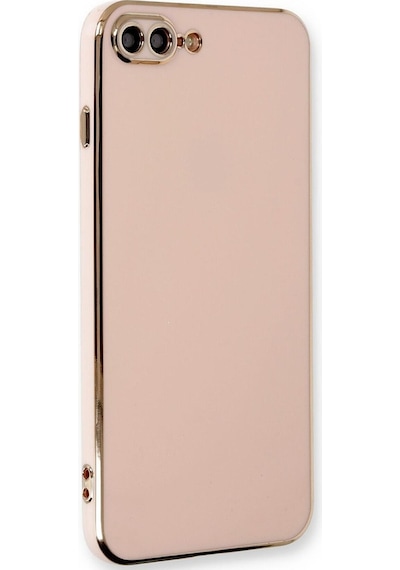 Microsonic Apple Uyumlu iPhone 8 Plus Kilif Olive Plated Pembe 557080324