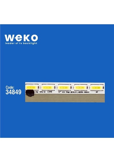 Arçelik A47lb9377 47'' İnç 1 Adet Tv Led Bar Tvnizin İçindeki Led Barla Aynısı Olduğunu Görmeden Almayınız. Led Bar Ürünlerinde Paket Açıldığında İade Kabul Edilmemektedir.