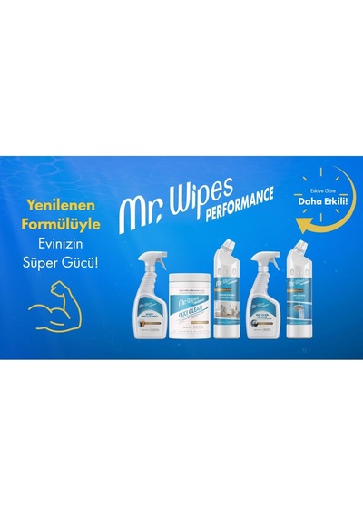 Mr. Wipes Performans Leke Çıkarıcı Sprey 500 Ml