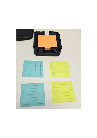 Post-it Çizim Ve Planlama Şablonu Seti - Haftalık Planlayıcı Ve To-do List Cetvel Aparatı Diğer