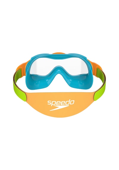 Speedo Sea Squad Mask Çocuk Yüzücü Gözlüğü Renkli Mavi - Yeşil