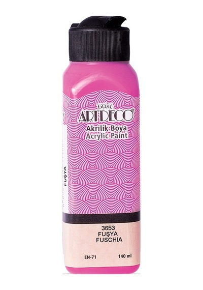 Artdeco Akrilik Boya 140 Ml Fuşya 070r-3653