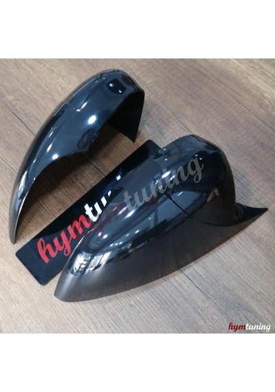 Ford Fiesta Mk7 Yarasa Ayna Kapağı - Parlak Siyah Abs Plastik