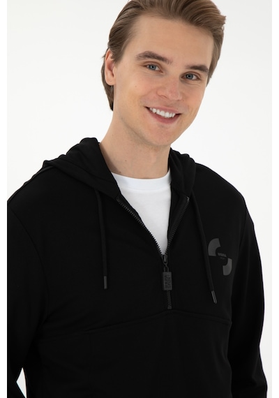 U.s. Polo Assn. Erkek Siyah Sweatshirt 50290860-vr046 Siyah