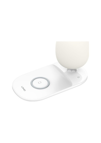 Wireless Şarj Standı Hızlı Şarj Özellikli Masa Lambası Şarj Istasyonu Şarj Lamba 15w Rgb