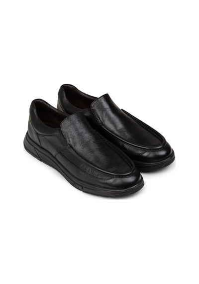 Deery Erkek Hakiki Deri Siyah Loafer Ayakkabı - 01999msyhc01 Siyah