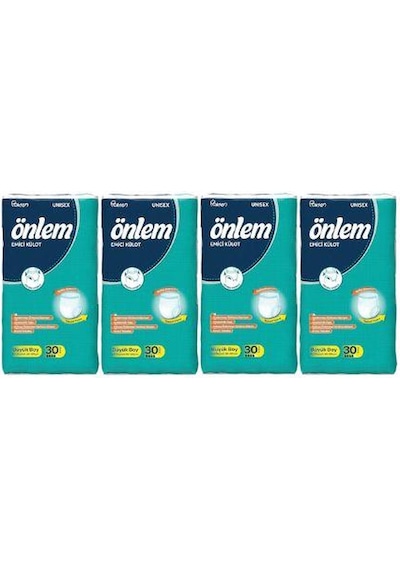 Önlem Emici Külot L 4 x 30 Adet