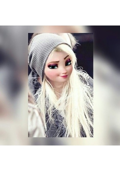 Elsa Şekerli Yenilebilir Kağıda Resimli Pasta Ve Dekoru Baskısı