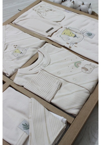 Caramell Barbosa Good Baby 10'lu Hastane Çıkışı Seti 56-62cm Ze2009 Bej