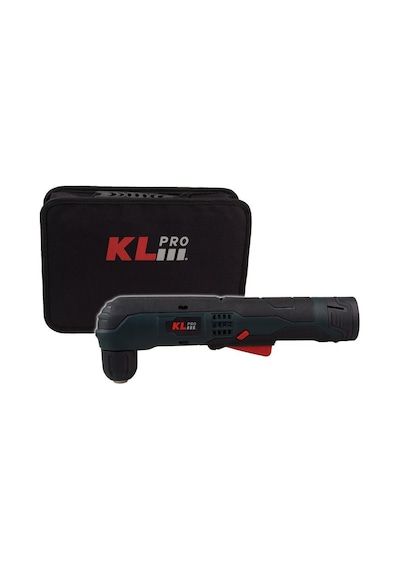 Klpro KLDAM1020 10.8V 2.0 Ah Li-ion Çift Akülü Darbesiz Dik Açılı Matkap Vidalama