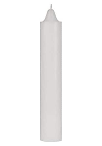Ekonomik Mum 12 Cm. 20 Adet 000 Açık Krem
