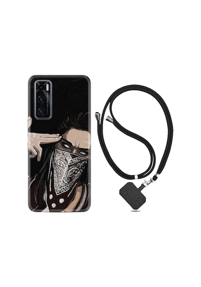 Vivo Y70 Kılıf Boyun Askılı Bang Bang 1689