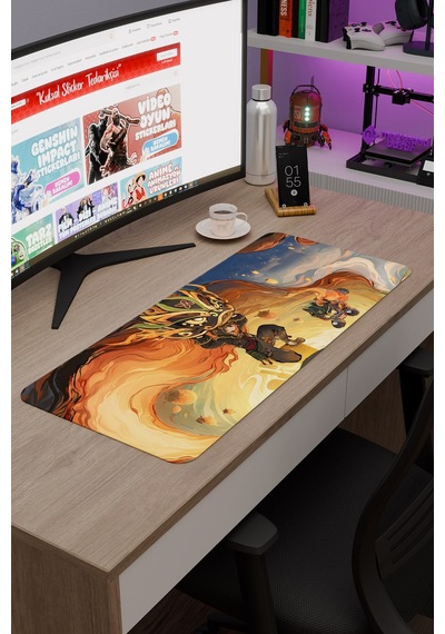 Gaming Genshin Impact Anime Gacha V5 - 70x30 Xl Gaming Mouse Pad Fare Altlığı