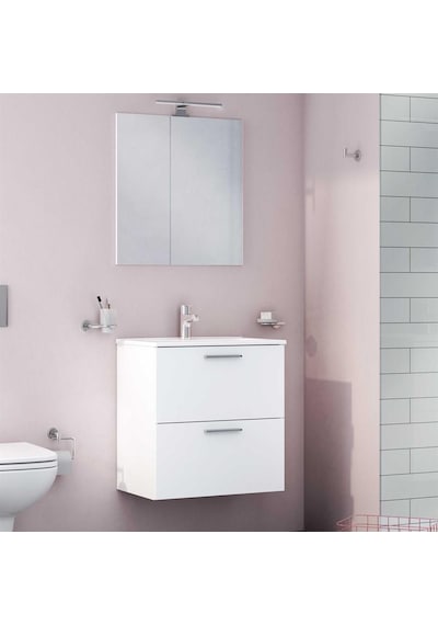 VitrA Mia Banyo Dolabı Seti 60 Cm Parlak Beyaz 75021 Beyaz