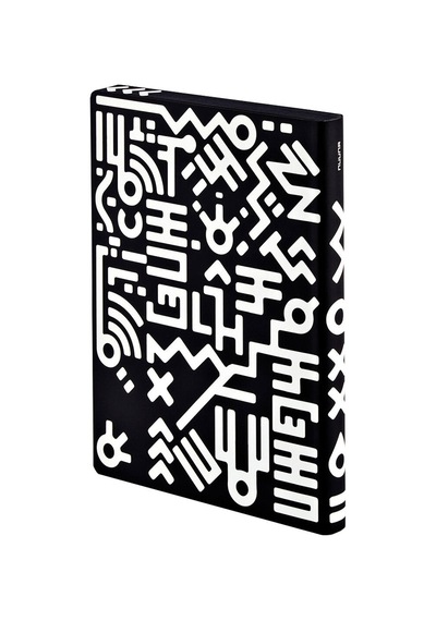 Nuuna Graphic A5 Metropolis Noktalı Defter 54761 Çok Renkli