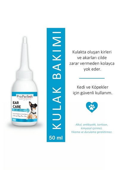 Biolife Pro Perfeck Kedi Ve Köpek Kulak Temizleme Losyonu 50 Ml