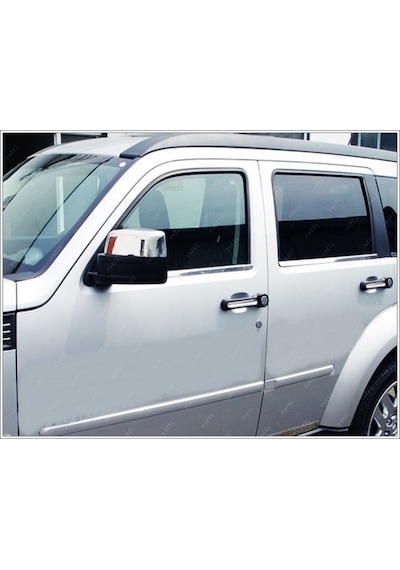 Dodge Nitro Krom Ayna Kapağı 2 Parça 2006-2012 Paslanmaz Çelik