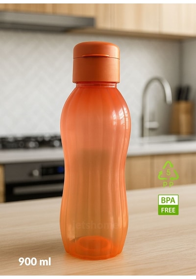 2'li Suluk Bpa Free Ofis-spor-okul Matarası Pp-5 Mavi-turuncu 900 Ml Mavi & Turuncu