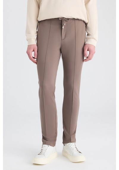 D's Damat Ds Damat Slim Fit Vizon Düz Örgü Jogger Pantolon 5hc03m806321m Çok Renkli