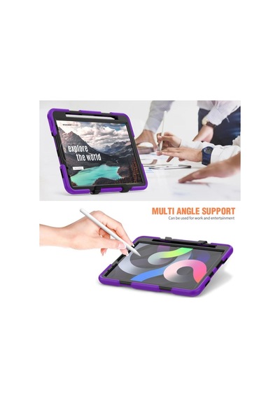Apple İpad Pro 11 2020 Kılıf Griffin Tablet Kapak - Mor
