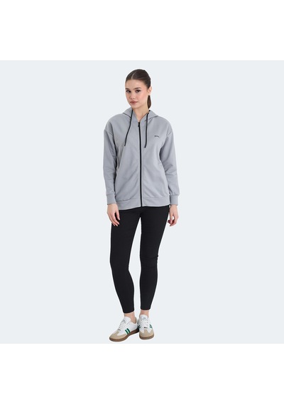 Slazenger KATHLEENA IN Kadın Sweatshirt Gri