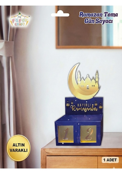 Ramazan Temalı Manuel Gün Sayacı Ramazan Sevdiren Etkinlikler
