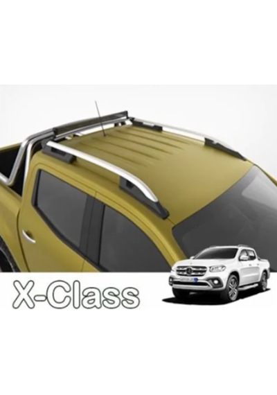 Mercedes X Class Tavan Çıtası Rayı Lüks Falcon Serisi Siyah Gri